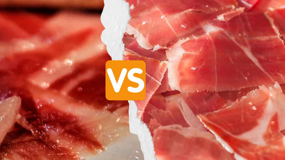Jamón ibérico vs. serrano: diferencias, precios y sabores